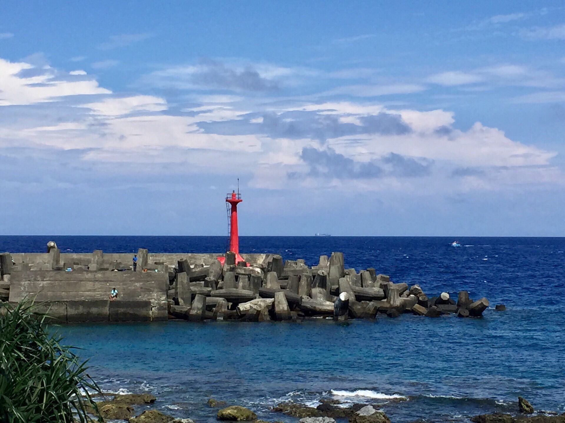 台灣東南海外的蘭嶼島 面積四十五平方公里 是一座火山島  全島大部份為山地 為熱帶雨林覆蓋  因四周