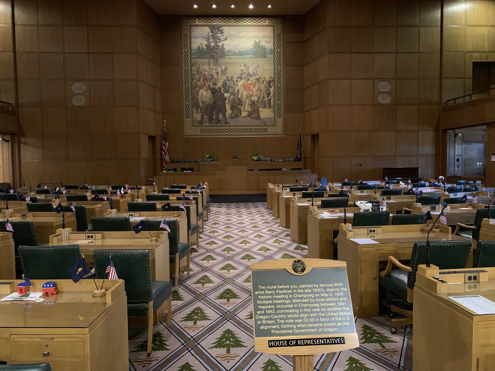 Visit Oregon State Capitol again  It’s so incredib