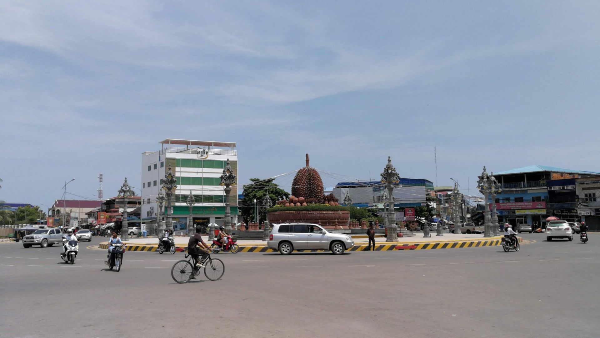 柬埔寨  貢布市  大榴槤