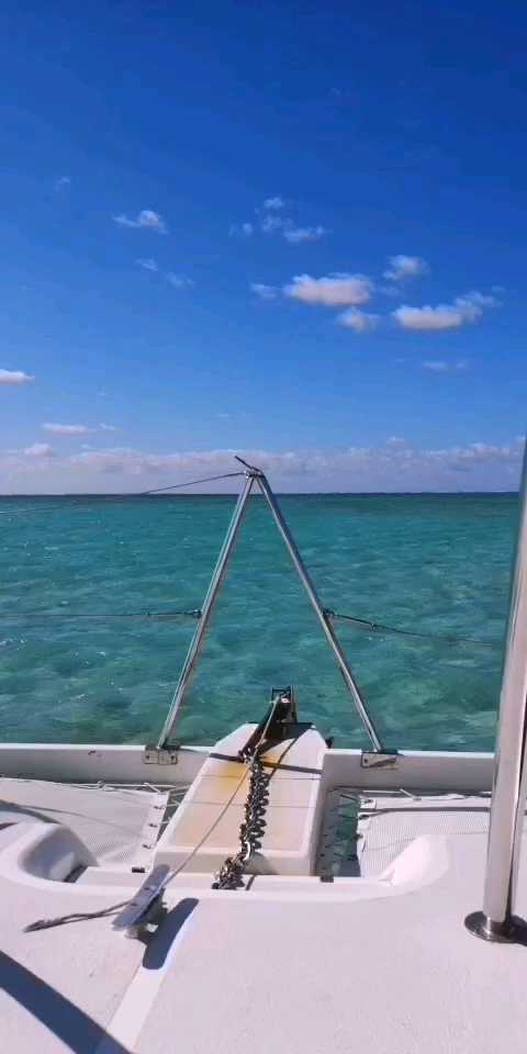 出海毛里求斯蓝湾，蓝湾 的标志性娱乐项目就是乘坐玻璃底船漂浮在水面，透过特制玻璃，俯视海底，蓝湾的海