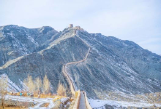 悬壁长城景点图片