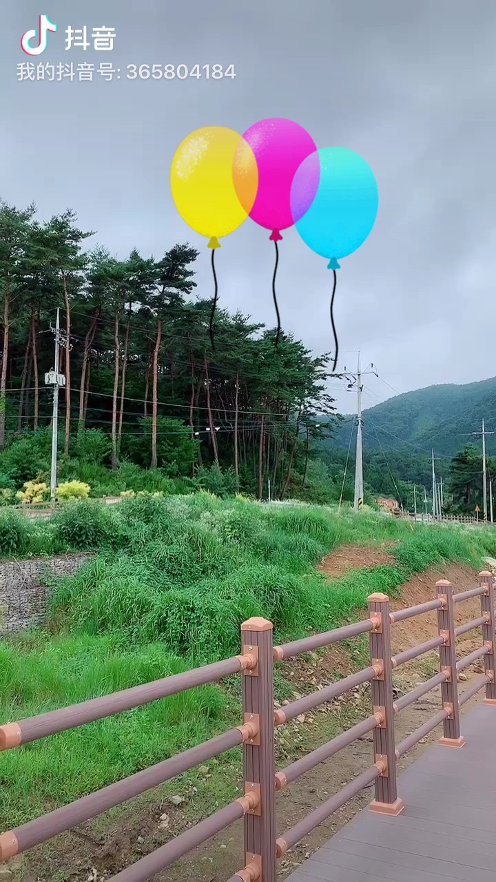 在韩国光卅全罗道有水有山⛰有🌳的空气很不错呀！