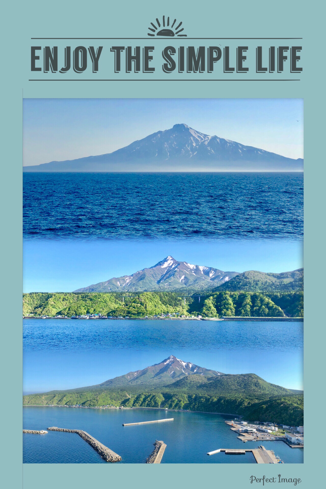 利尻岛是北海道西北的圆形岛屿，面积约182公里，人口僅约5000人。海拔1721米的利尻富士山，位于