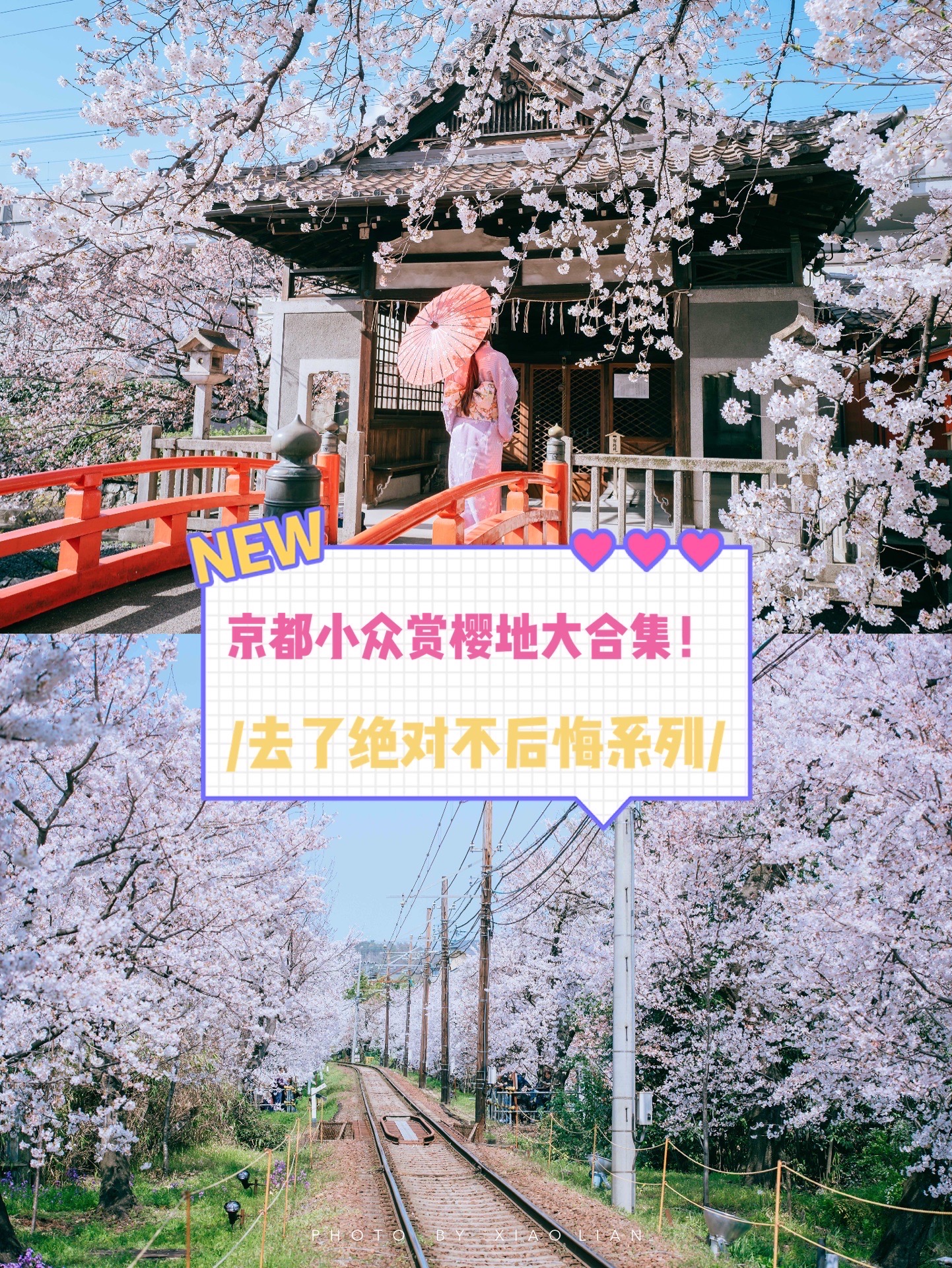 京都 9个小众赏樱地，收藏它，这个春季就粗发  春季去日本赏樱是爱花之人赏花清单里重要的一笔，而日本