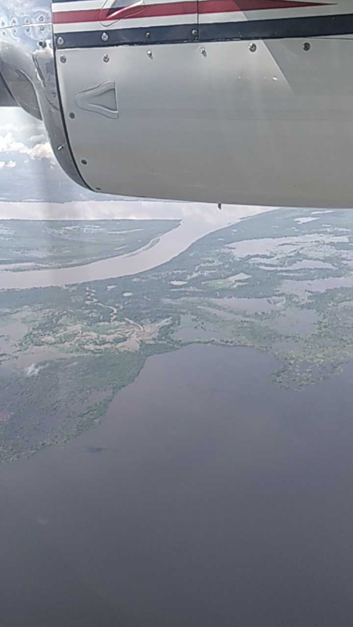 亚马逊河上空