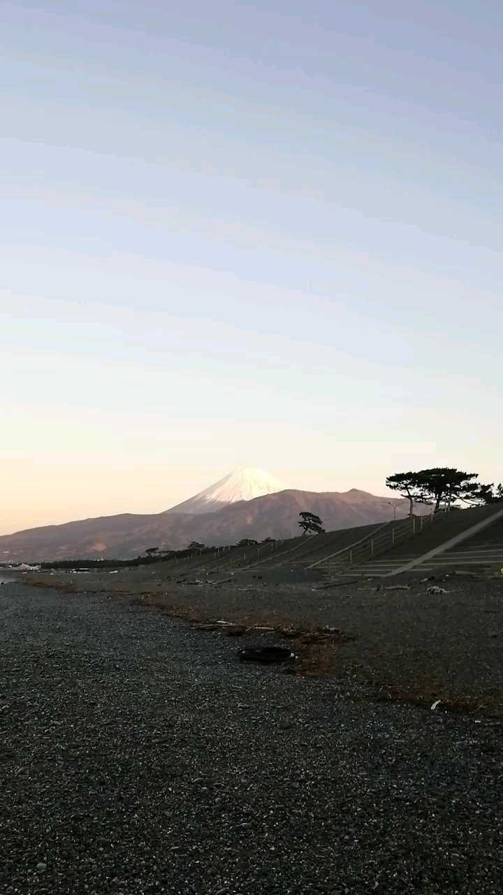 富士山和大海 千本浜