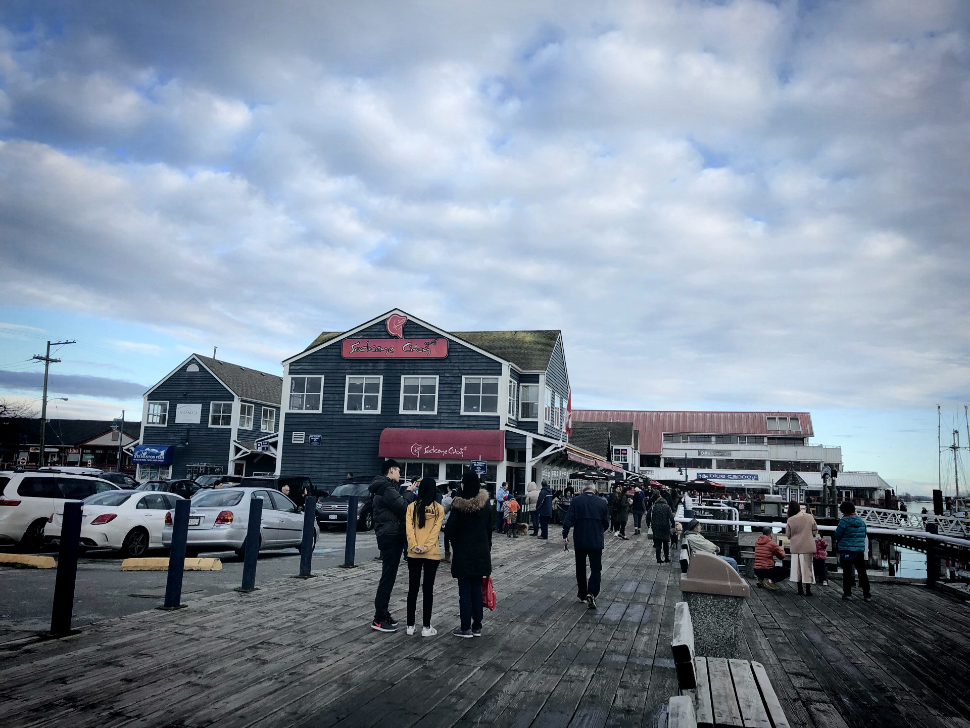 📍详细地址：  史蒂夫斯顿古渔村  今天是新年的第一天，Steveston Village. It’