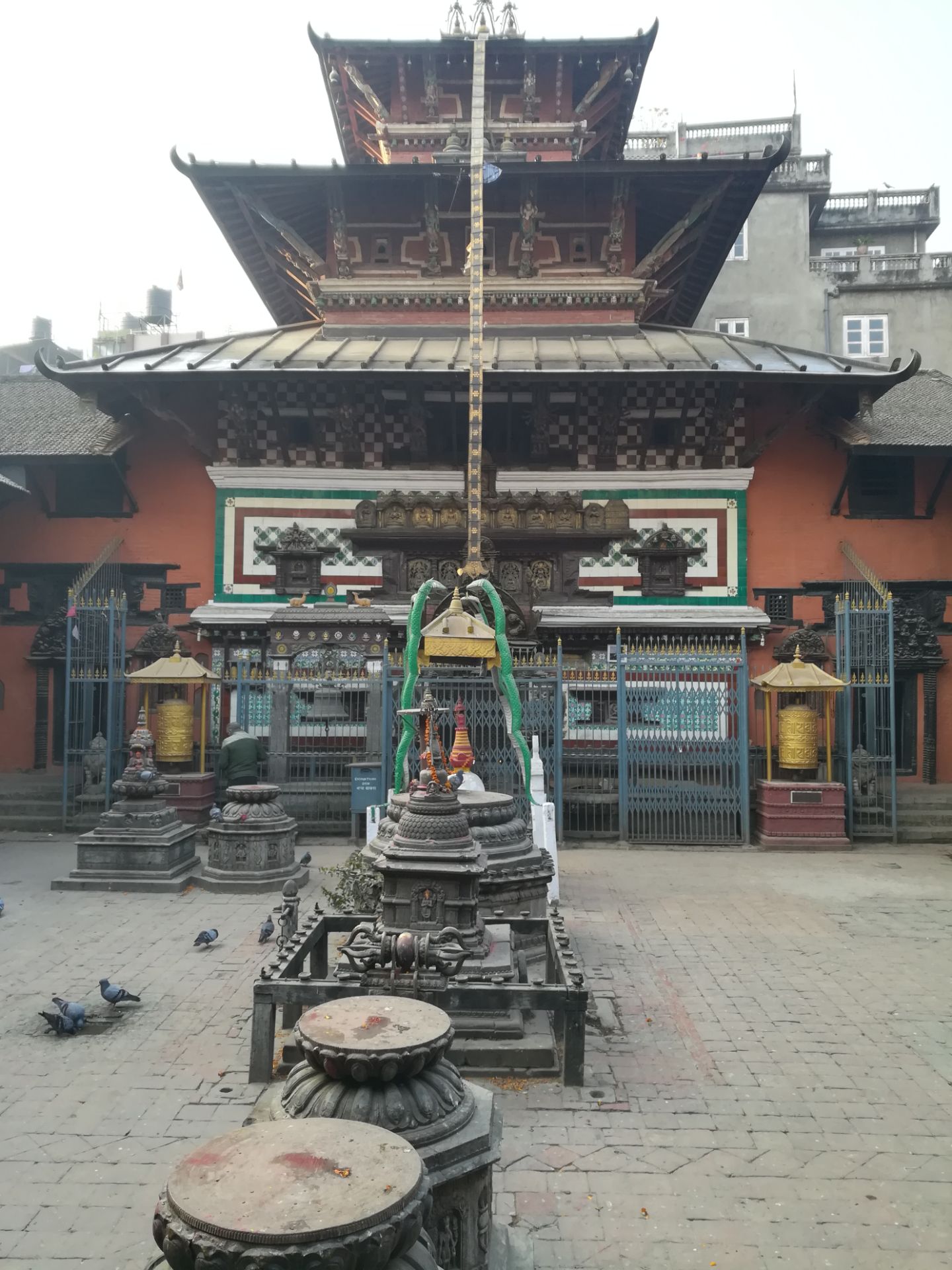 神秘的尼泊尔活女神庙