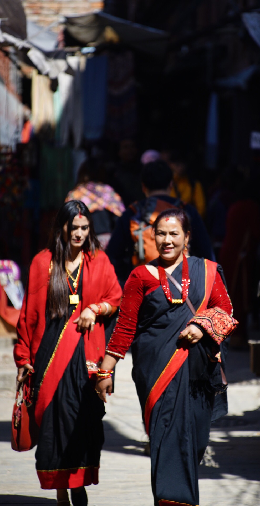 尼泊尔众生相，迷人的笑容