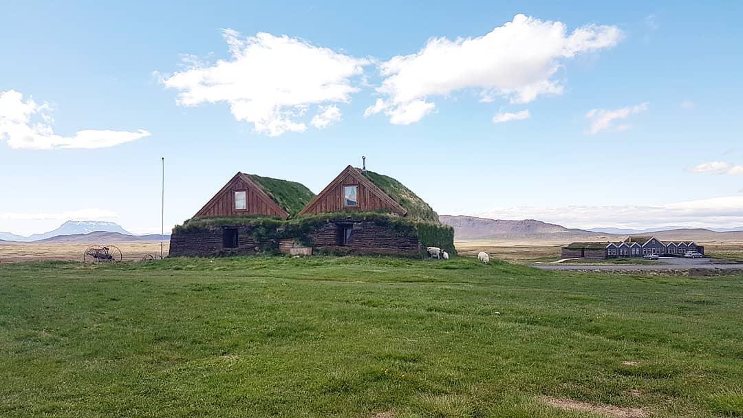 欣赏女王蜂全景的最佳点---冰岛-埃伊尔斯塔济-默兹勒达勒农场 【饱览女王蜂】 位于冰岛上的埃伊尔斯