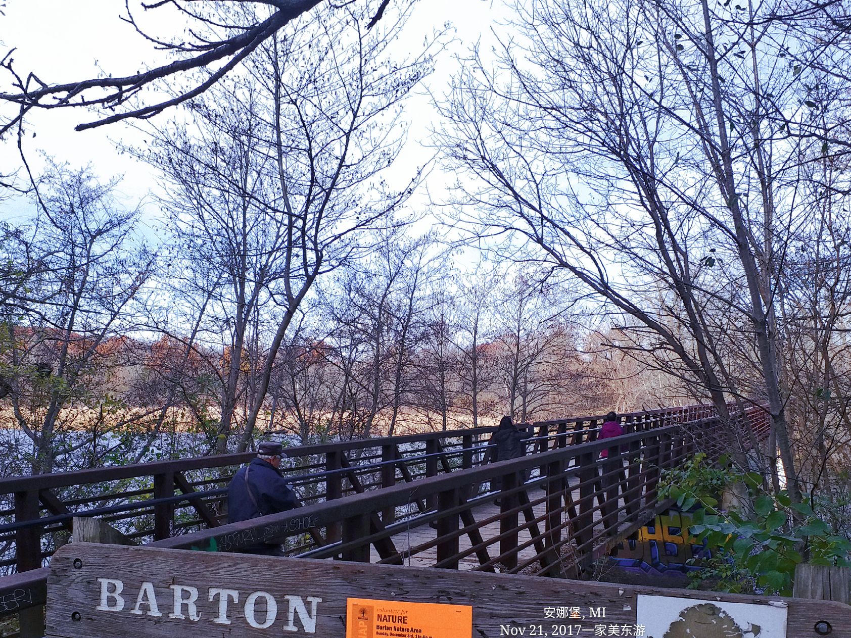 #Nov 21, 2017 # Barton Nature Area  # 安娜堡·沃什特瑙郡   