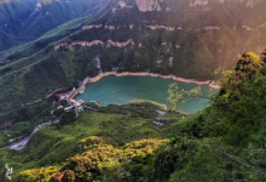 子房湖景点图片