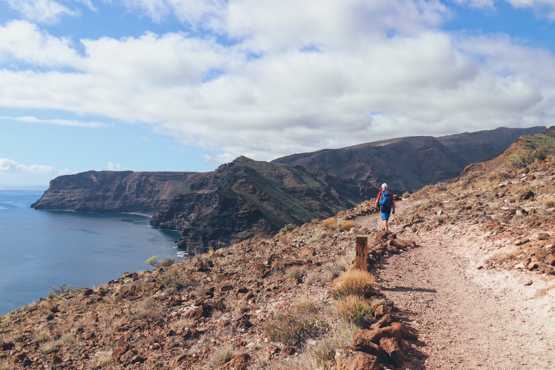 徒步欣赏戈梅拉岛迷人海岸线！在西班牙加那利群岛Islas Canarias另外2个小岛都没正经的徒步