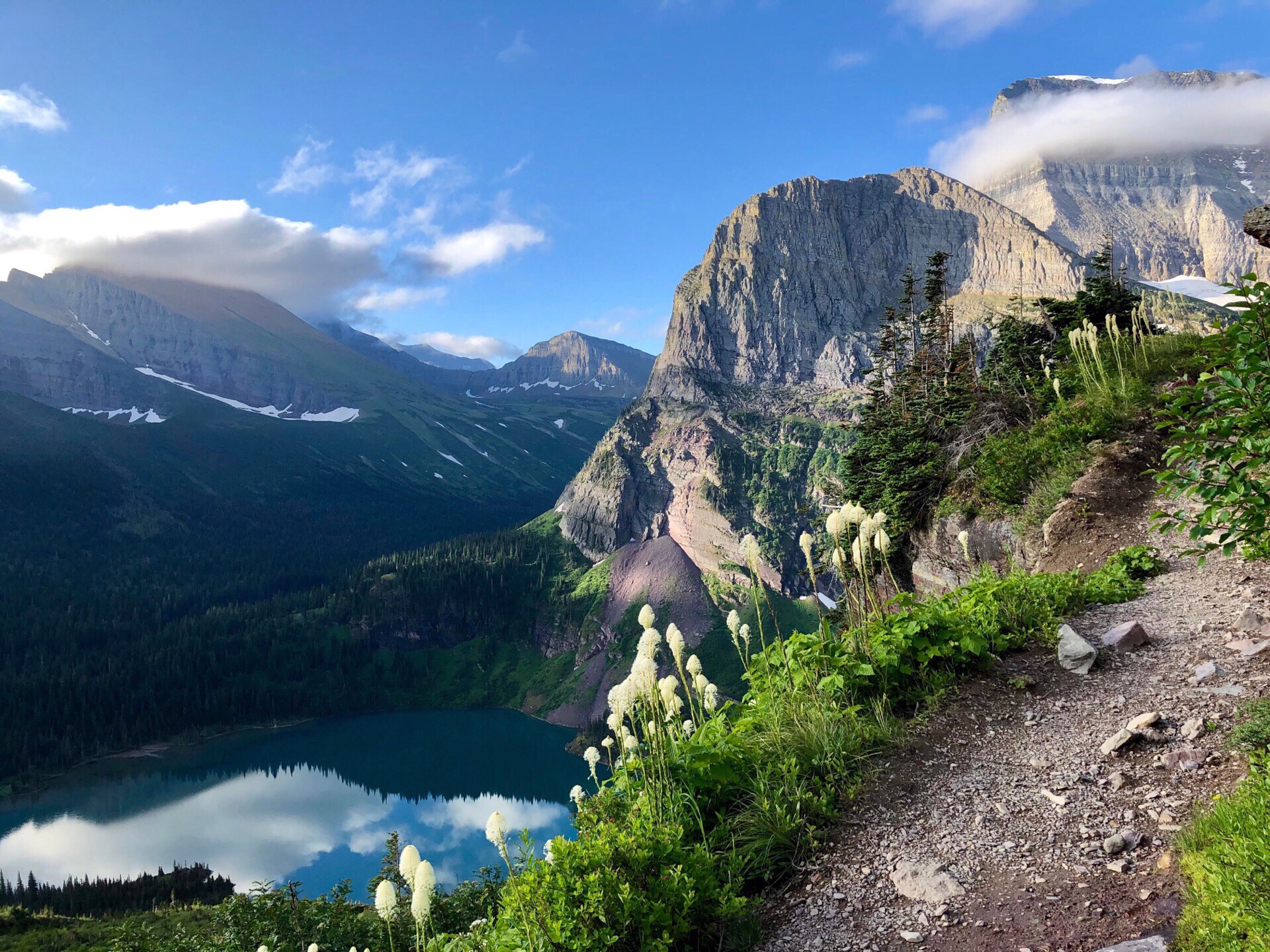 早上好 grinnell lake