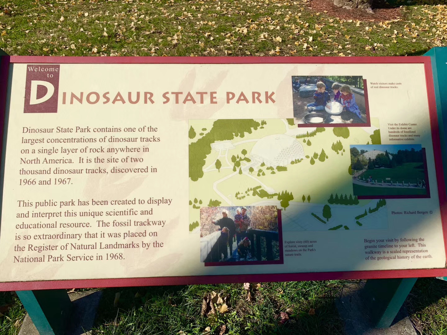 Dinosaur State Park  假如恐龙🦕没有灭绝，世界会是怎样？🦕🦕1966年因修高速公