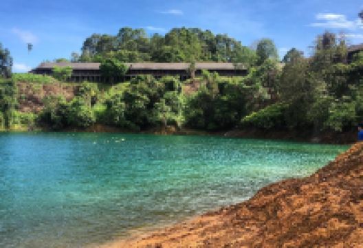 八塘涯湖景点图片