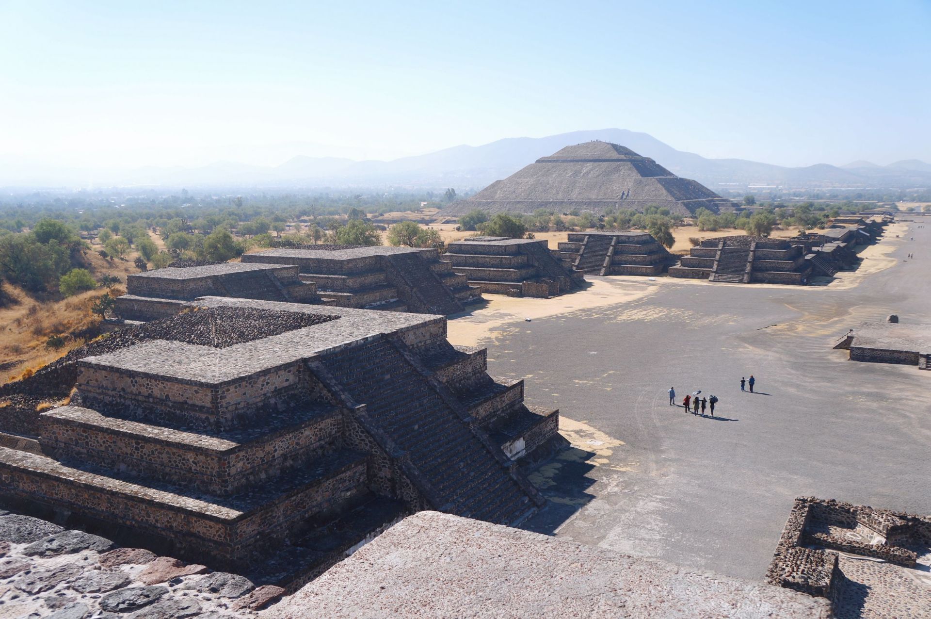 我在这里# 特奥蒂瓦坎 Teotihuacan 印第安文明的重要遗址 位于墨西哥城东北约40公里处 