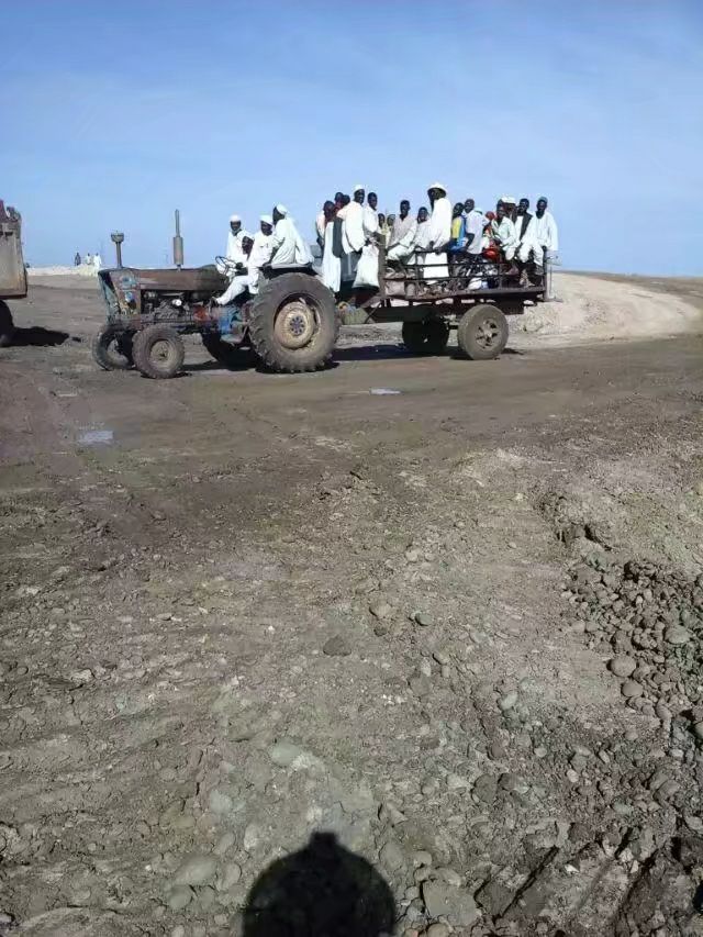 苏丹百姓的出行工具之一，近途则是骑小毛驴。