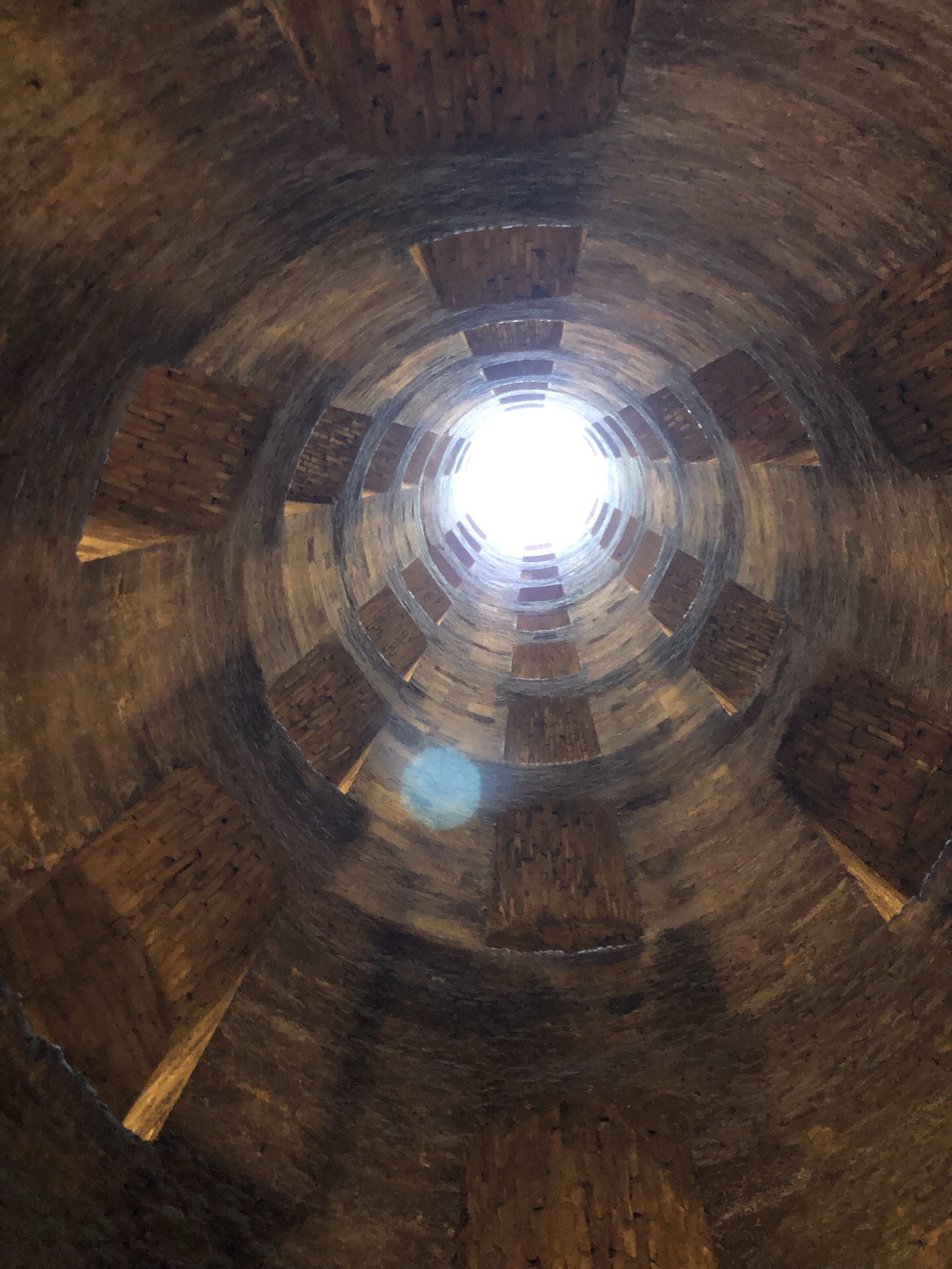 坐井观天：San Patric 井，orvieto的重要景点，感叹罗马人的建筑神迹