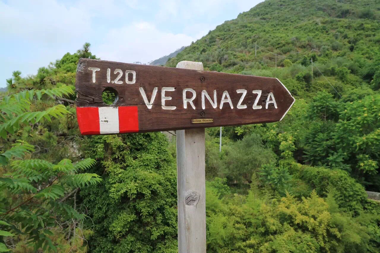 第四站: Vernazza（维尔纳扎），从Corniglia（科尔尼利亚）过来又是爬山路，不断的上上