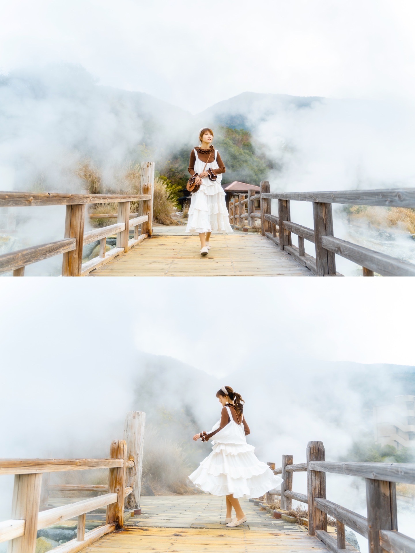 探秘日本长崎👉住着仙人的『云仙地狱』  云仙地狱是日本著名的温泉地，位于日本长崎。这里约有30个观光