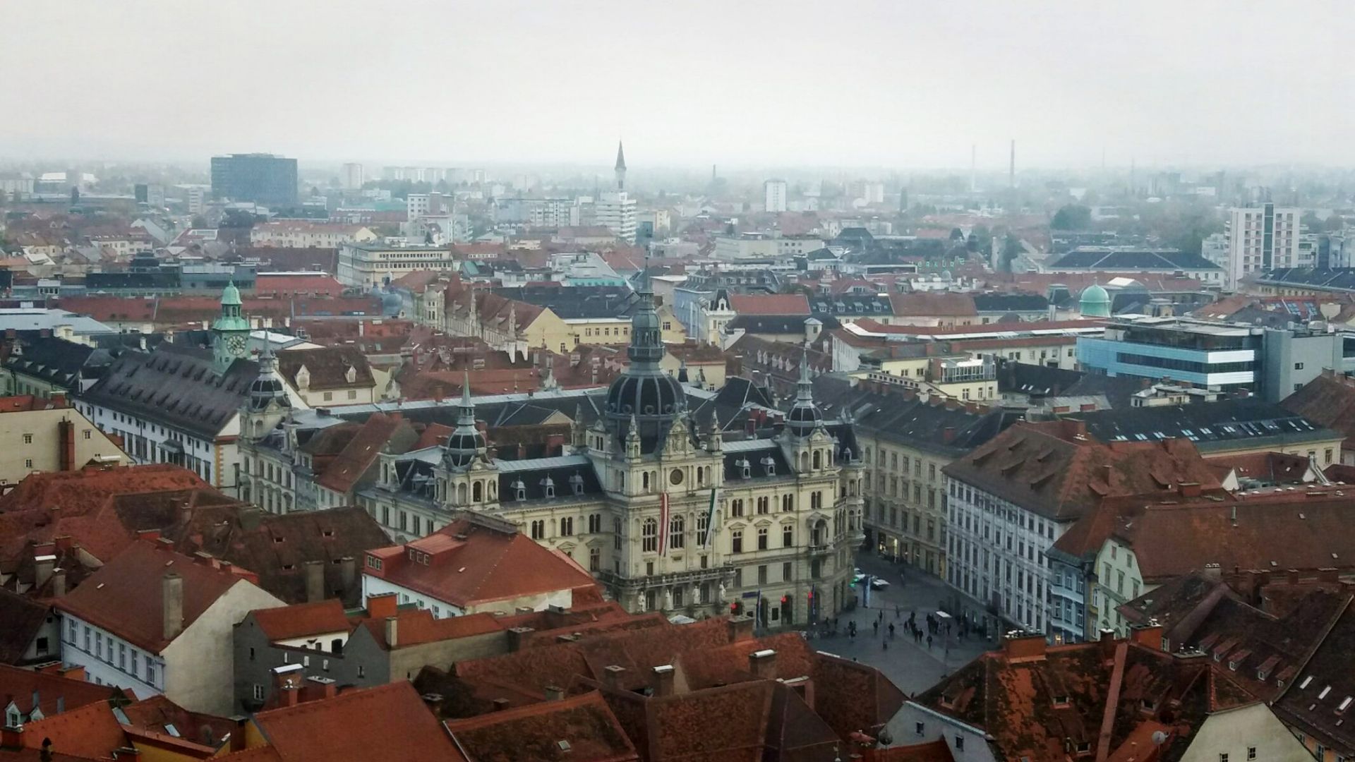 奥地利第二大城市Graz的地标。