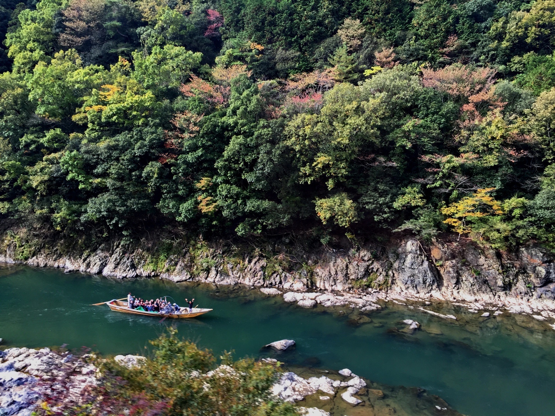 保津川漂流