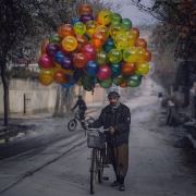 卖气球的王大爷