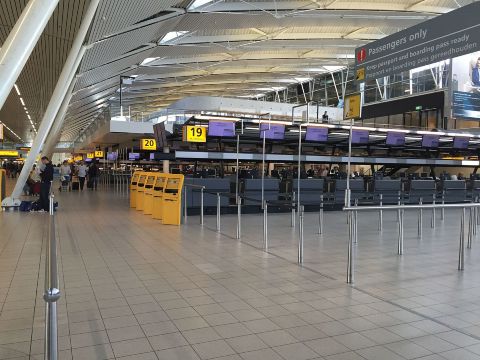 Schiphol Airport check-in hall, Amsterdam