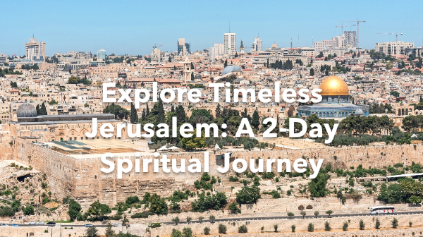 trip to jerusalem with a twist