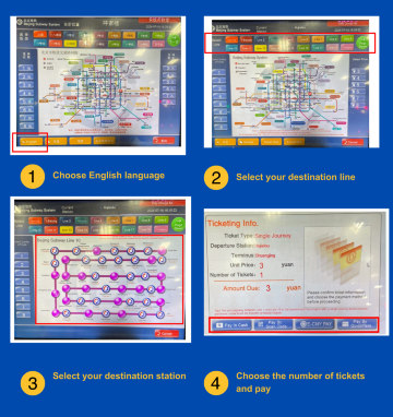 Ticketkauf am Automaten