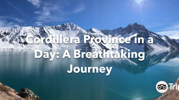 Cordillera Province 1 Day Itinerary