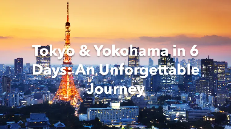 Tokyo Yokohama 6 Days Itinerary