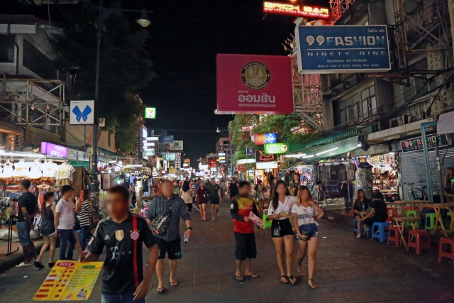 カオサン通り観光における3つの注意点