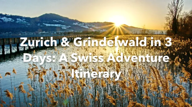 Zurich Grindelwald 3 Days Itinerary