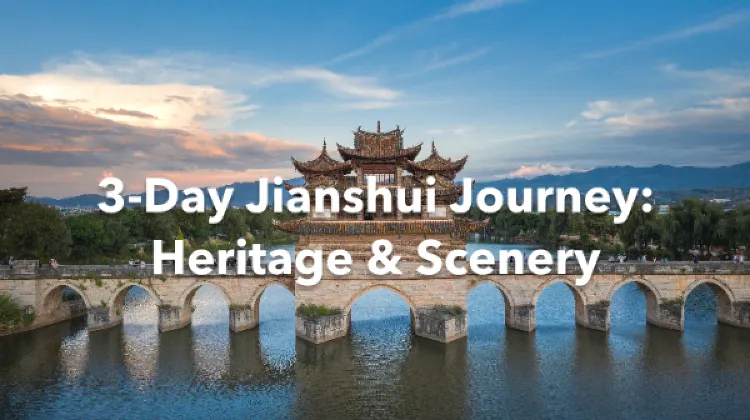 Jianshui 3 Days Itinerary