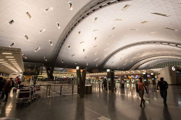 Hamad Airport check-in hall, Doha