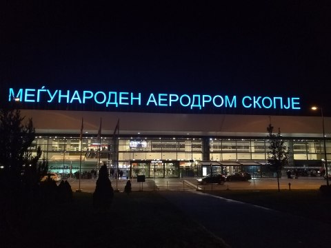 Skopje Airport in Skopje