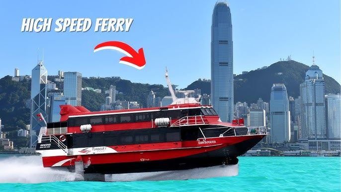 Hong Kong's HIGH SPEED FERRY to Macau