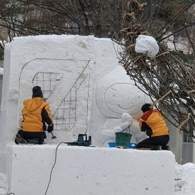 北海道的雪祭