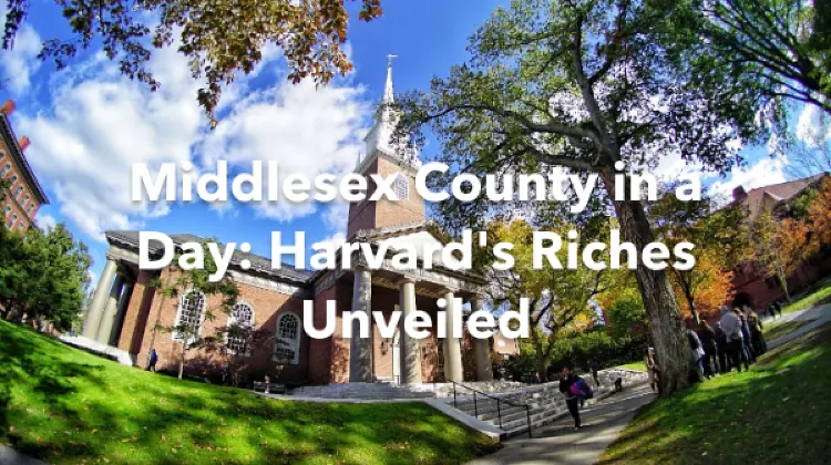 Middlesex County 1 Day Itinerary