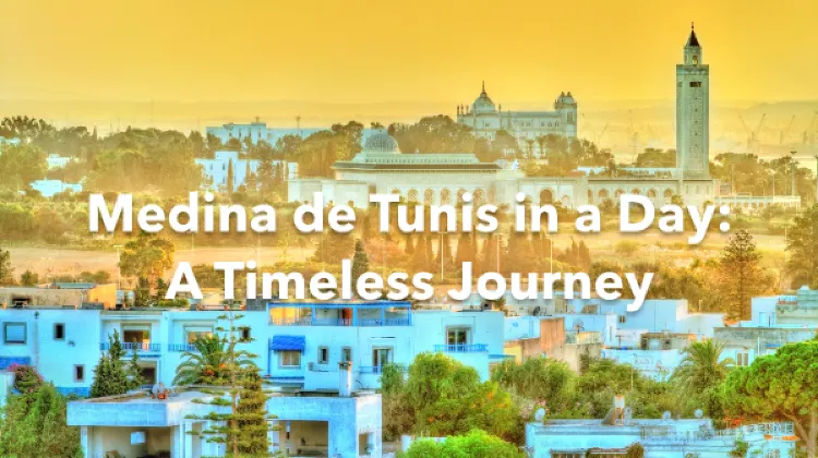 Medina de Tunis 1 Day Itinerary