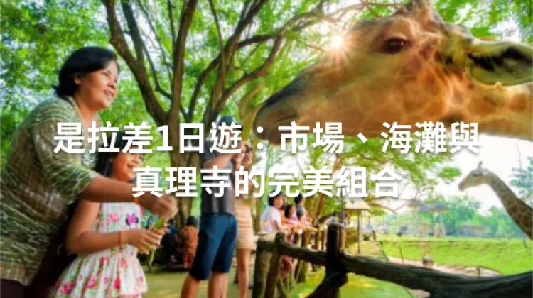 是拉差 1日 行程規劃