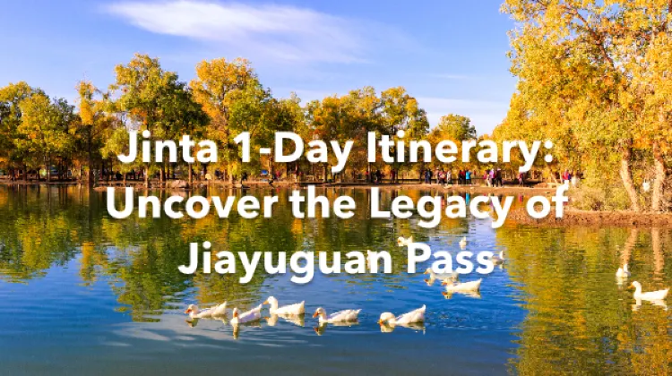 Jinta 1 Day Itinerary