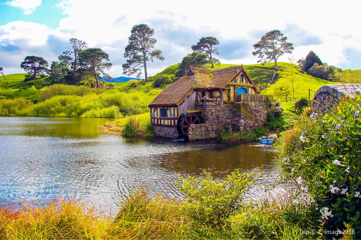Hobbiton Movie Set