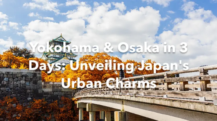 Yokohama Osaka 3 Days Itinerary