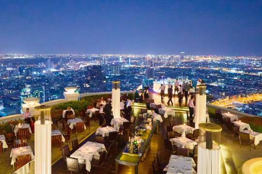 Sky Bar at Lebua Bangkok - Rooftop Bar in Silom