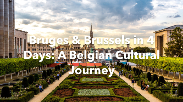 travel from brussels to bruges