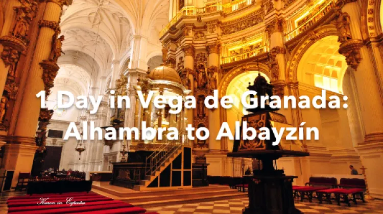 Vega de Granada 1 Day Itinerary