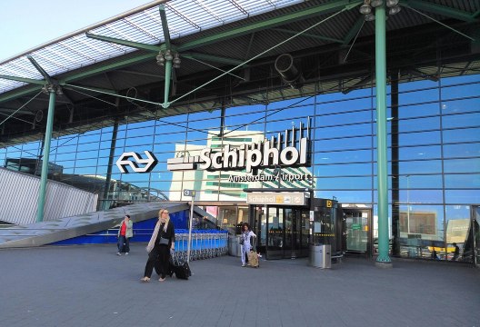 Schiphol Airport in Amsterdam